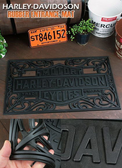 ガレージマット ハーレー 東京都八王子市O様邸のバイクガレージ